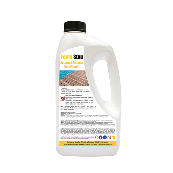 Degrisant Terrasse Bois Phase 1 - 1L