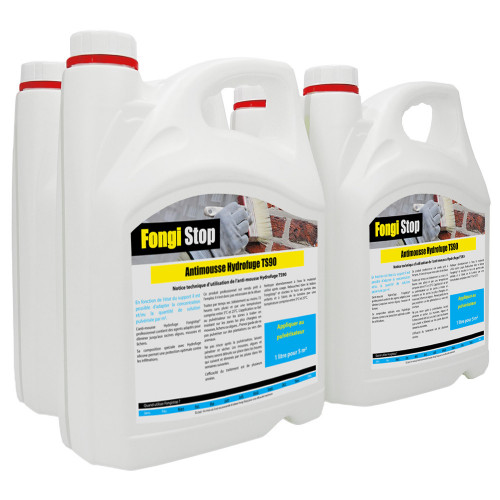 Fongistop et Hydrofuge 2 en 1 tous supports TS90 - 20 litres