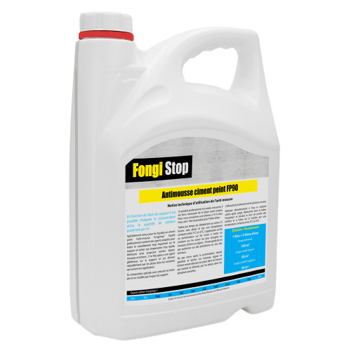 Fongistop façade ciment peint, ultra concentré FP90 - 5 litres